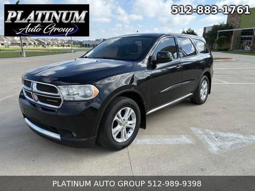 Brilliant Black Crystal Pearlcoat 2013 Dodge Durango SXT