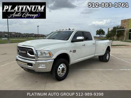 Pearl White 2018 RAM 3500 Longhorn