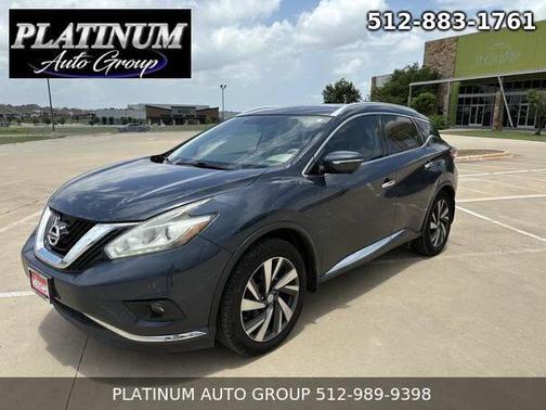 Arctic Blue Metallic 2015 Nissan Murano Platinum