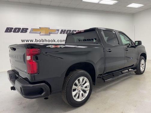 Black 2024 Chevrolet Silverado 1500 Custom