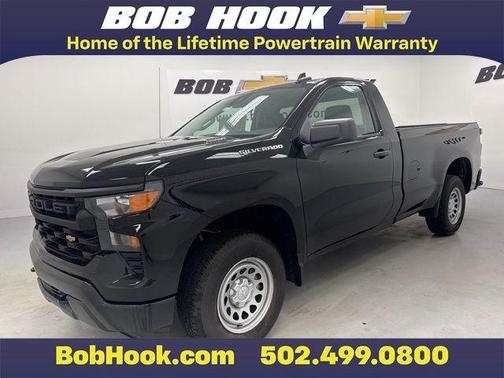 Black 2026 Chevrolet Silverado 1500 WT