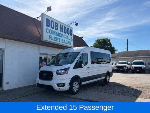 Oxford White 2024 Ford Transit-350 XLT