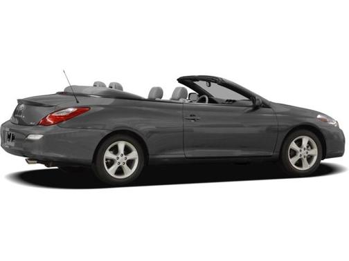 White Pearl 2008 Toyota Camry Solara SLE