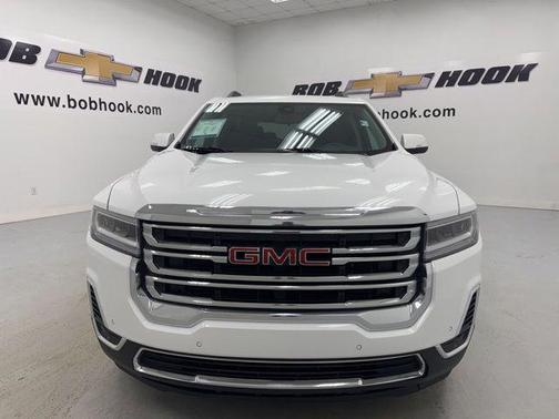 Summit White 2021 GMC Acadia AWD SLE