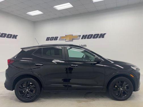 Ebony Twilight Metallic 2024 Buick Encore GX Sport Touring