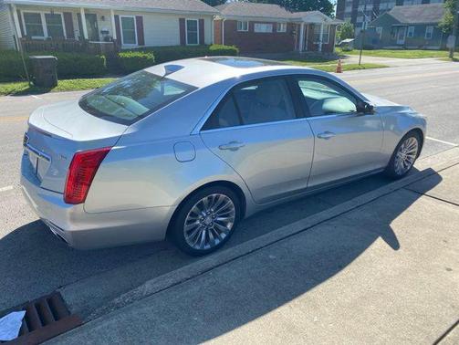 Radiant Silver Metallic 2016 Cadillac CTS 3.6L Luxury