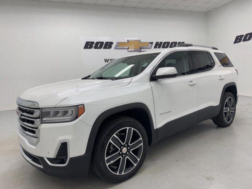 White Frost Tricoat 2023 GMC Acadia FWD SLT