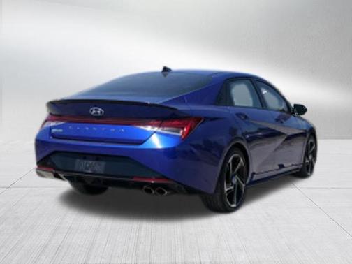 Blue 2023 Hyundai ELANTRA N Line