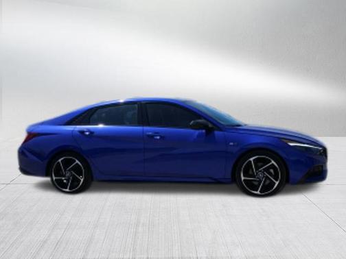 Blue 2023 Hyundai ELANTRA N Line