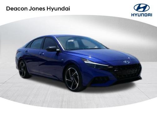 Blue 2023 Hyundai ELANTRA N Line