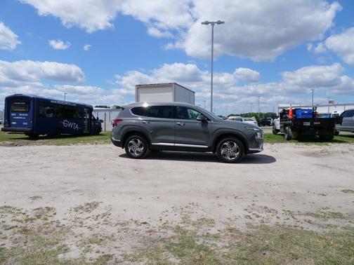 Gray 2022 Hyundai SANTA FE SEL