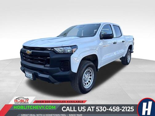 Summit White 2023 Chevrolet Colorado WT