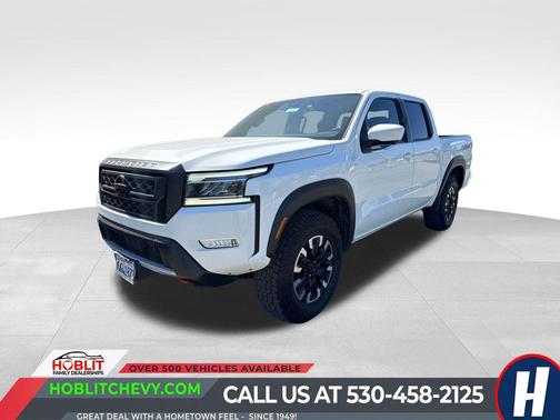 Glacier White 2024 Nissan Frontier PRO-4X