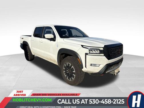 Glacier White 2024 Nissan Frontier PRO-4X