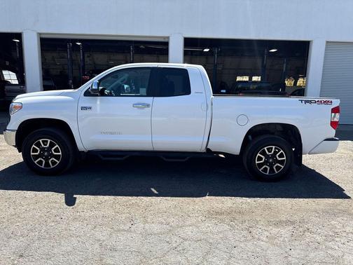 Super White 2016 Toyota Tundra Limited