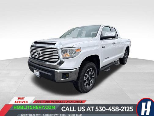 Super White 2016 Toyota Tundra Limited
