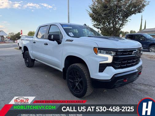Summit White 2023 Chevrolet Silverado 1500 LT Trail Boss