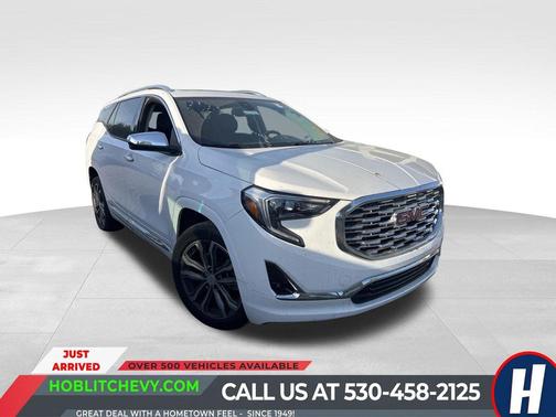 Summit White 2018 GMC Terrain Denali