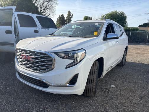 Summit White 2018 GMC Terrain Denali