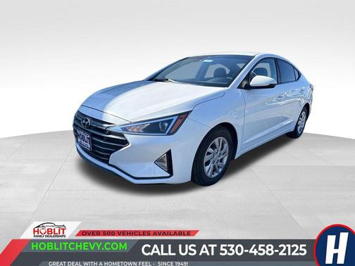 Quartz White Pearl 2020 Hyundai ELANTRA SE