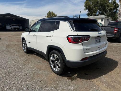 White Clearcoat 2020 Jeep Compass Limited