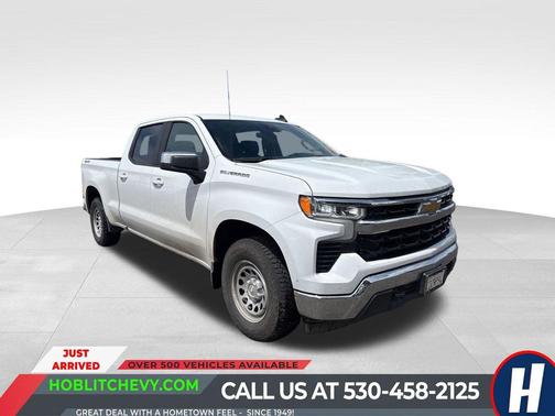 Summit White 2022 Chevrolet Silverado 1500 LT
