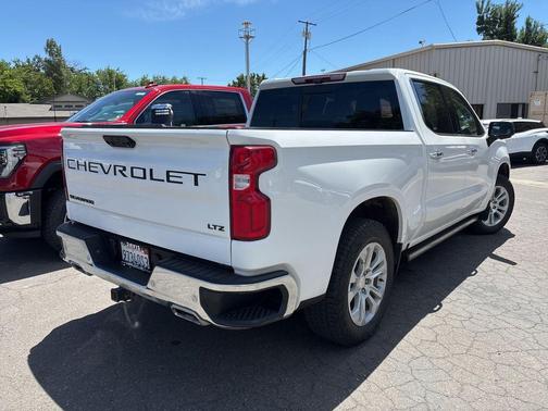 Summit White 2022 Chevrolet Silverado 1500 LTZ