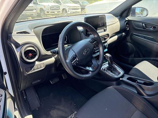 Lunar White 2023 Hyundai KONA N Line