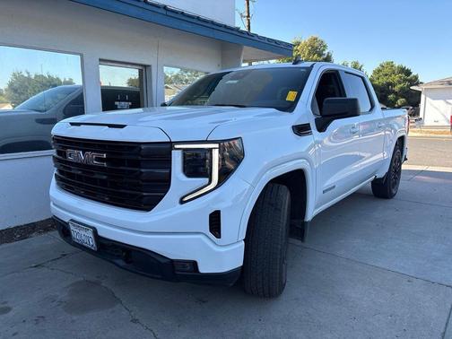 Summit White 2022 GMC Sierra 1500 Elevation