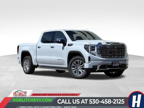 Glacier White Tricoat 2026 GMC Sierra 1500 Denali