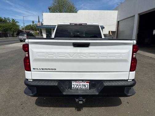 Summit White 2022 Chevrolet Silverado 1500 WT