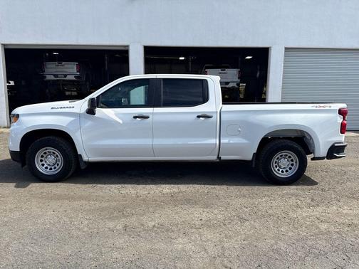 Summit White 2022 Chevrolet Silverado 1500 WT
