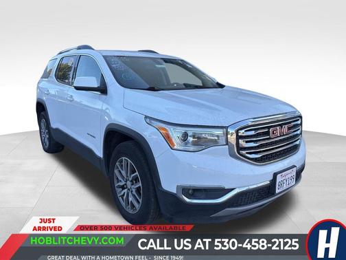 Summit White 2019 GMC Acadia SLE-2
