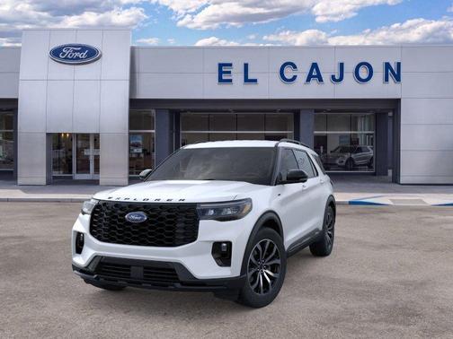 Star White 2026 Ford Explorer ST-Line