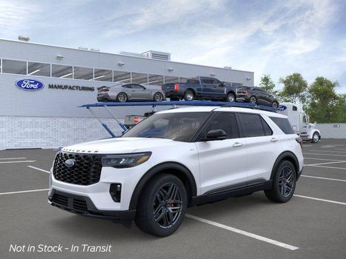 White 2026 Ford Explorer ST-Line