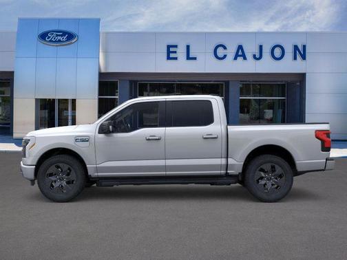 Iconic Silver Metallic 2025 Ford F-150 Lightning Flash