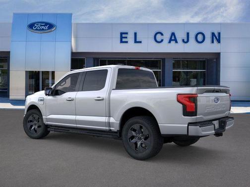 Iconic Silver Metallic 2025 Ford F-150 Lightning Flash