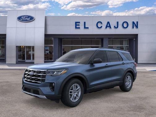 Medium Blue Metallic 2026 Ford Explorer Active