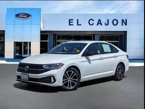 Pure White 2023 Volkswagen Jetta 1.5T Sport