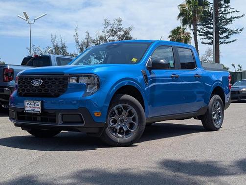 Blue 2026 Ford Maverick XLT