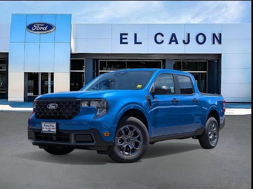 Blue 2026 Ford Maverick XLT