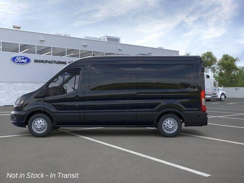 Agate Black Metallic 2026 Ford Transit-250 148 WB Medium Roof Cargo