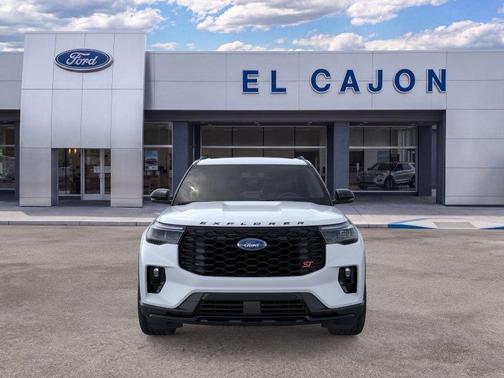 Space White Metallic 2026 Ford Explorer ST