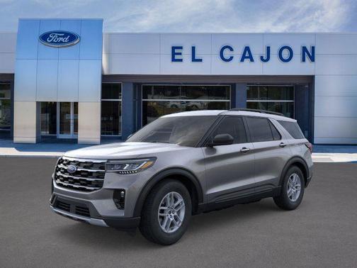 Carbonized Gray Metallic 2026 Ford Explorer Active