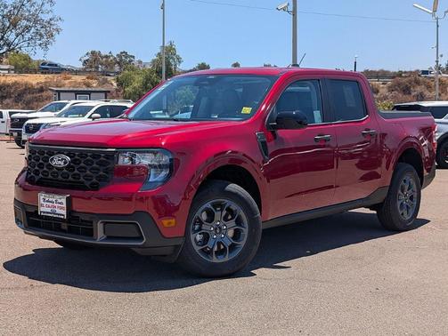 Ruby Red Metallic Tinted Clearcoat 2026 Ford Maverick XLT