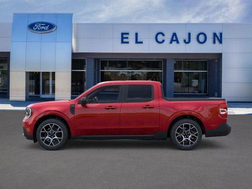 Ruby Red Metallic Tinted Clearcoat 2026 Ford Maverick Lariat