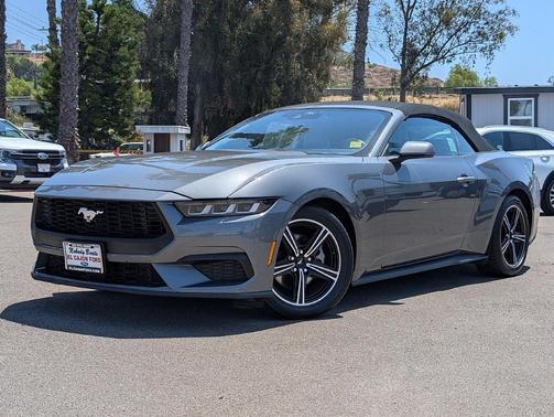 Gray 2024 Ford Mustang EcoBoost Premium