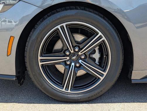 Gray 2024 Ford Mustang EcoBoost Premium