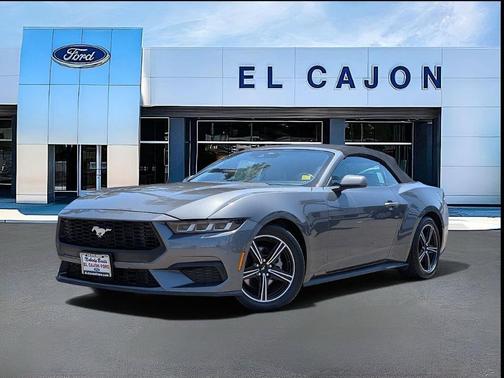 Gray 2024 Ford Mustang EcoBoost Premium