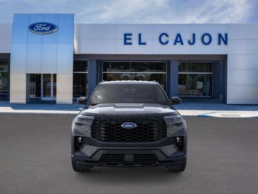Agate Black Metallic 2026 Ford Explorer ST-Line